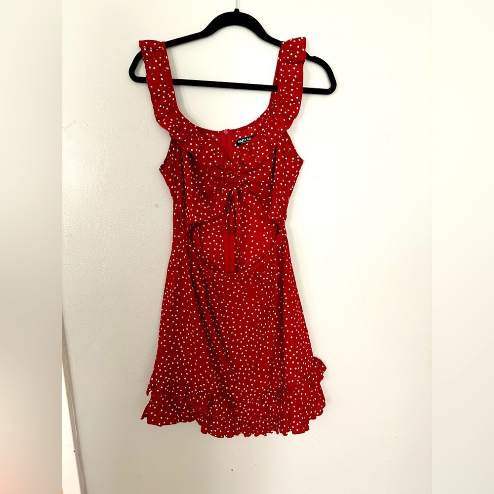 Adorable Nasty Gal sundress with cutout